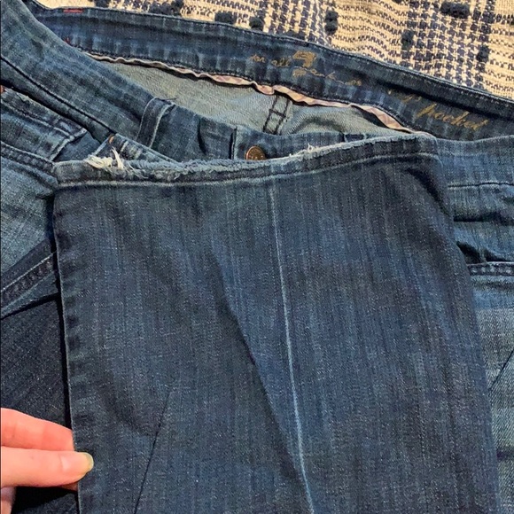 EUC 7 For all Mankind Jeans - Bootcut Flare - Picture 4 of 5